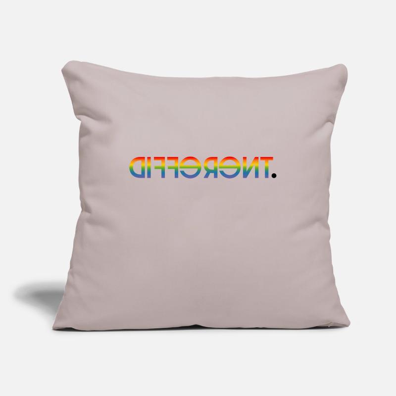 différent Housse de coussin décorative 45 x 45 cm