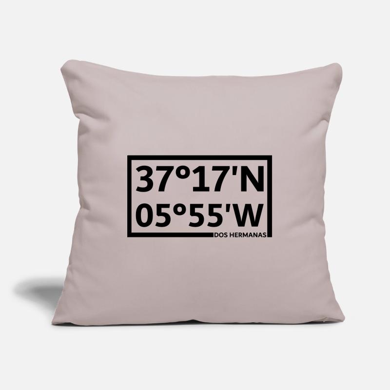 Dos Hermanas Coordinates Sofa pillowcase 17,3'' x 17,3'' (45 x 45 cm)