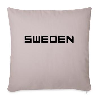 Schweden - Sofakissenbezug 45 x 45 cm - helles Taupe - Vorne
