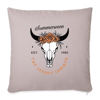 Summerween spooky summer party halloween aesthetic - Sofa pillowcase 17,3'' x 17,3'' (45 x 45 cm) - light taupe - Front