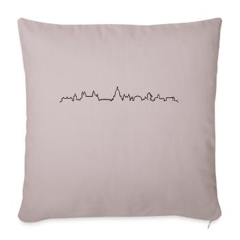 Skyline - Mainz - Sofakissenbezug 45 x 45 cm - helles Taupe - Vorne