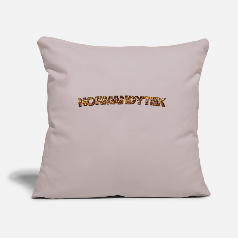 Normandytek script Sofa pillowcase 17,3'' x 17,3'' (45 x 45 cm)