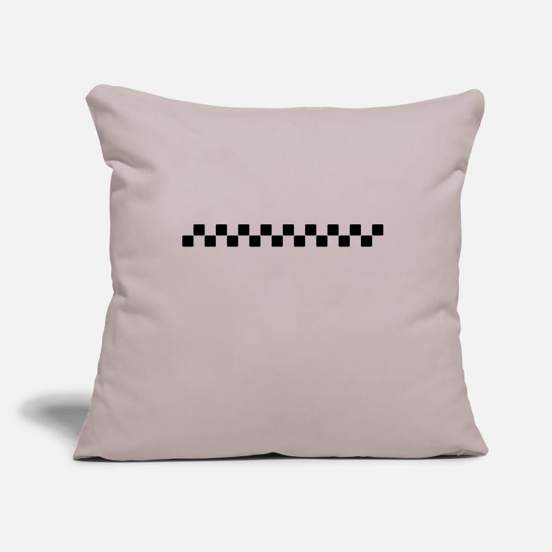 contrôles de ska 1 Housse de coussin décorative 45 x 45 cm