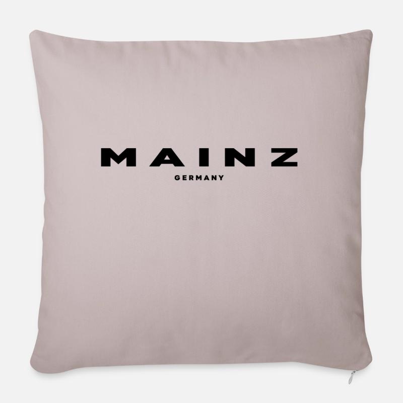 Mainz - Sofakissenbezug 45 x 45 cm - helles Taupe