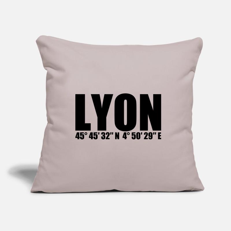 Lyon coordinates Sofa pillowcase 17,3'' x 17,3'' (45 x 45 cm)