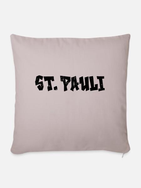 St. Pauli - Sofakissenbezug 45 x 45 cm - helles Taupe