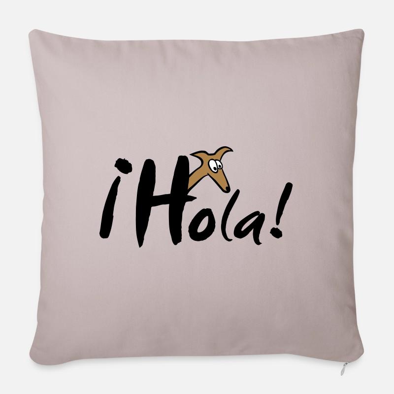 hola - Sofakissenbezug 45 x 45 cm - helles Taupe