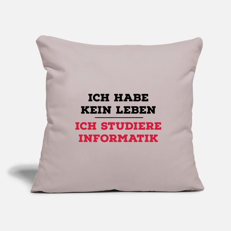 computer scientist Sofa pillowcase 17,3'' x 17,3'' (45 x 45 cm)