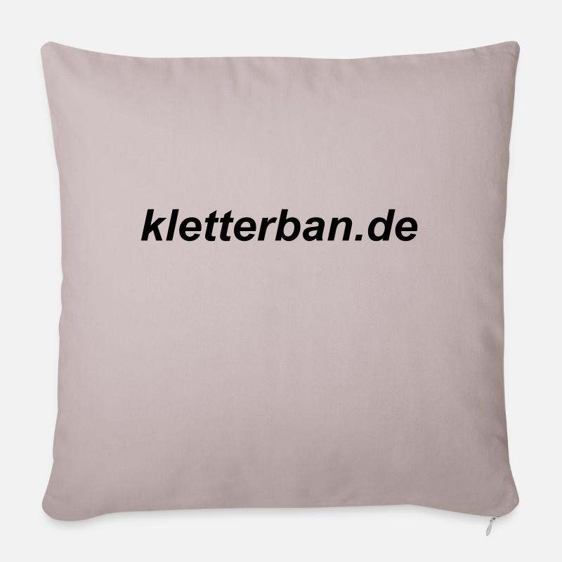 Montez Evolution 2c - Housse de coussin décorative 45 x 45 cm - taupe clair