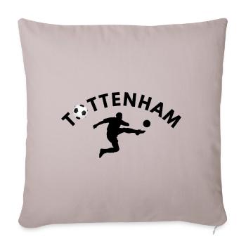Tottenham - Housse de coussin décorative 45 x 45 cm - taupe clair - Devant