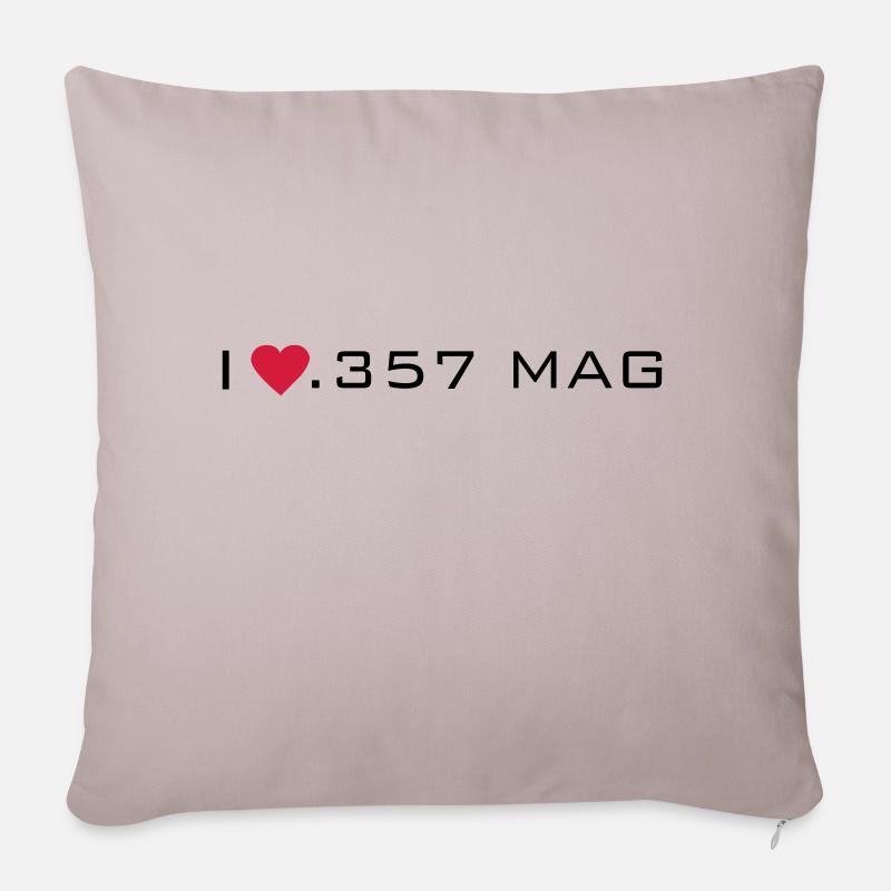 357 - Sofa pillowcase 17,3'' x 17,3'' (45 x 45 cm) - light taupe