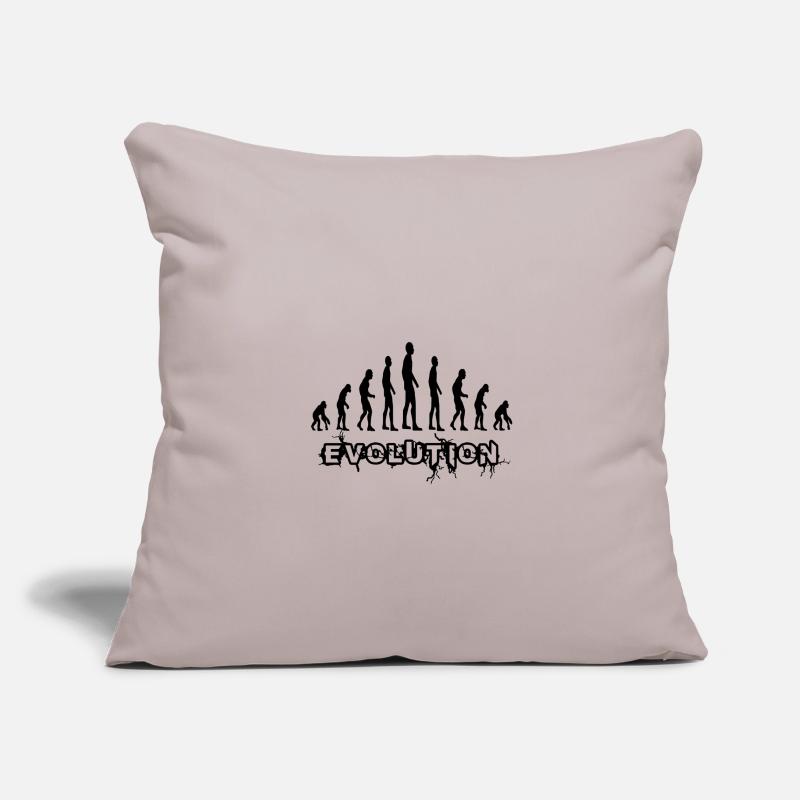 Évolution Housse de coussin décorative 45 x 45 cm