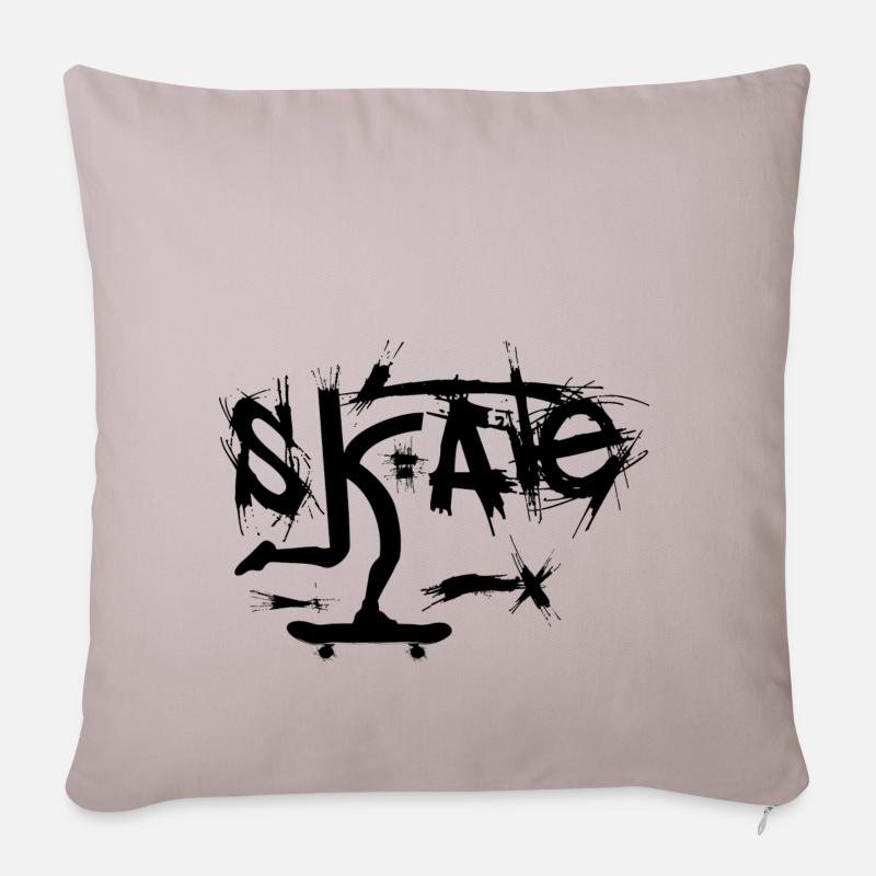 Skate BN - Sofakissenbezug 45 x 45 cm - helles Taupe