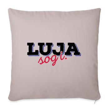 Luja sog i 3C - Sofakissenbezug 45 x 45 cm - helles Taupe - Vorne