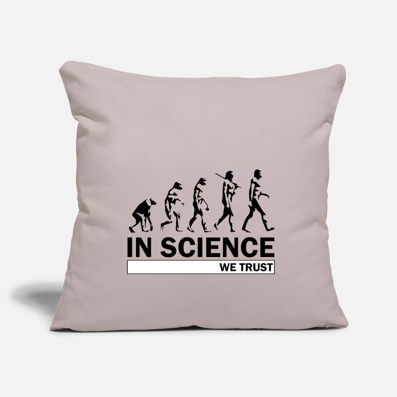 Science Evolution Sofa pillowcase 17,3'' x 17,3'' (45 x 45 cm)