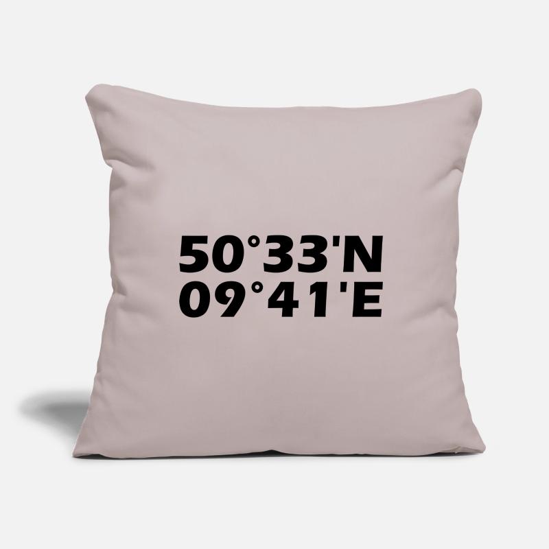 Fulda coordinates Sofa pillowcase 17,3'' x 17,3'' (45 x 45 cm)