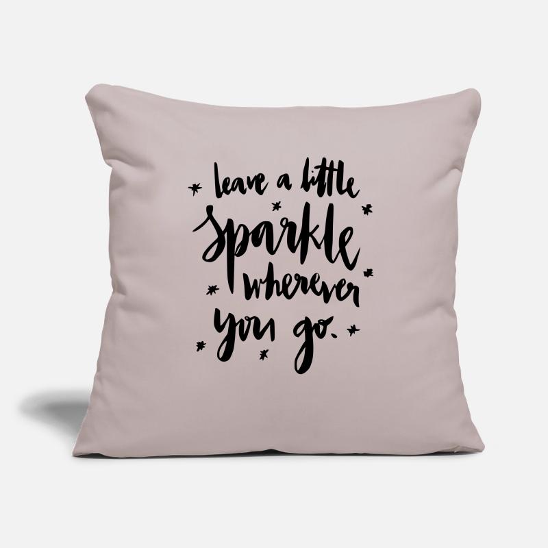 Laisse un petit éclat: D Housse de coussin décorative 45 x 45 cm