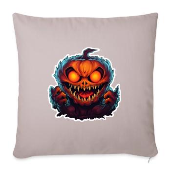 Halloween Pumpkin - Sofa pillowcase 17,3'' x 17,3'' (45 x 45 cm) - light taupe - Front