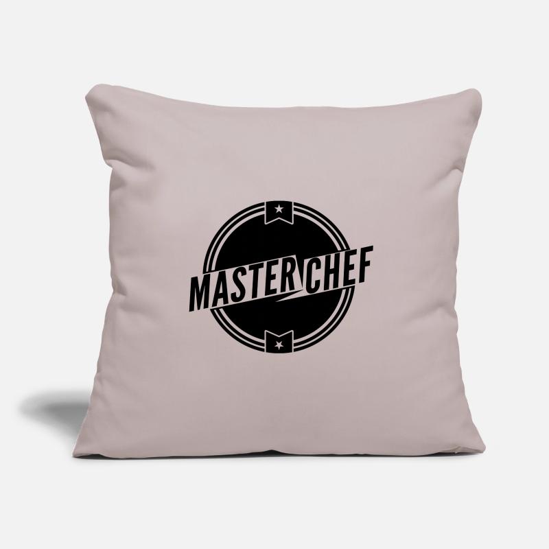 MASTER CHEF 2 Housse de coussin décorative 45 x 45 cm