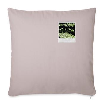 Sofortbild paillette - Sofakissenbezug 45 x 45 cm - helles Taupe - Vorne