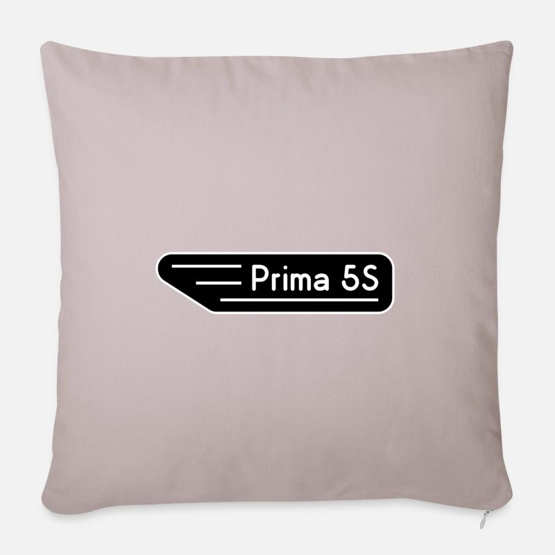Hercules Prima 5S Trittbrett - Sofakissenbezug 45 x 45 cm - helles Taupe