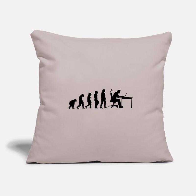 Evolution Of Man Coding Software Developer Program Sofakissenbezug 45 x 45 cm