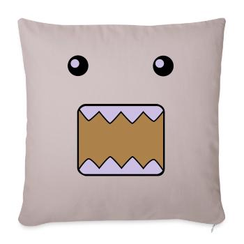 Domo - Sofakissenbezug 45 x 45 cm - helles Taupe - Vorne