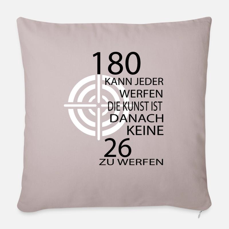 Darts Dart - Sofakissenbezug 45 x 45 cm - helles Taupe