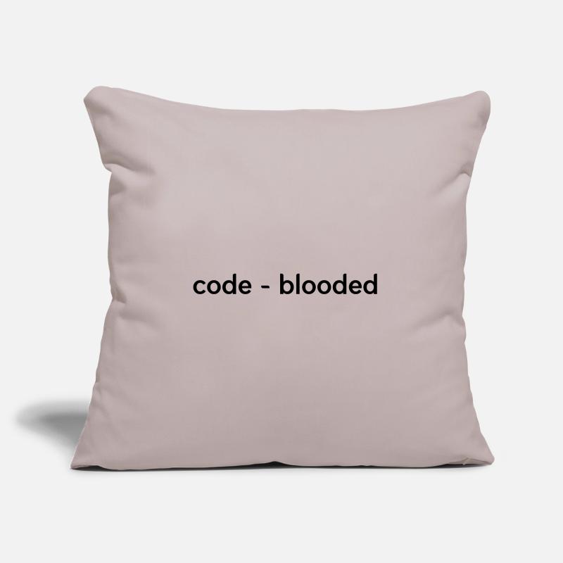 Code Blooded Programming Software Developer Admin Sofakissenbezug 45 x 45 cm