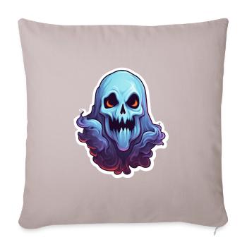 Halloween Ghost - Sofa pillowcase 17,3'' x 17,3'' (45 x 45 cm) - light taupe - Front