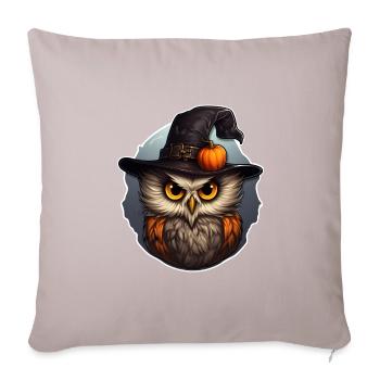 Halloween - Sofakissenbezug 45 x 45 cm - helles Taupe - Vorne