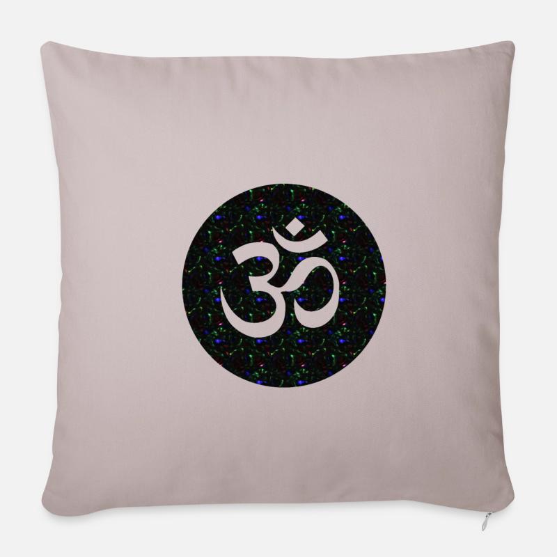 OM - Sofakissenbezug 45 x 45 cm - helles Taupe