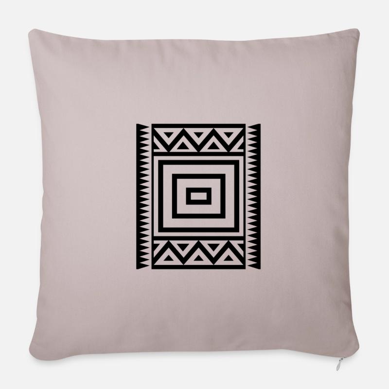 Crazy Muster - Sofakissenbezug 45 x 45 cm - helles Taupe