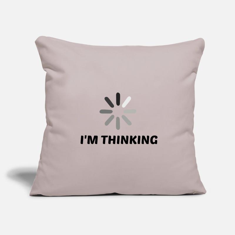 I'm Thinking Coder Software Developer Programmer N Sofakissenbezug 45 x 45 cm