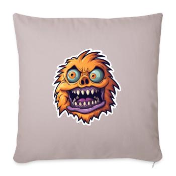 Halloween Monsters - Sofa pillowcase 17,3'' x 17,3'' (45 x 45 cm) - light taupe - Front