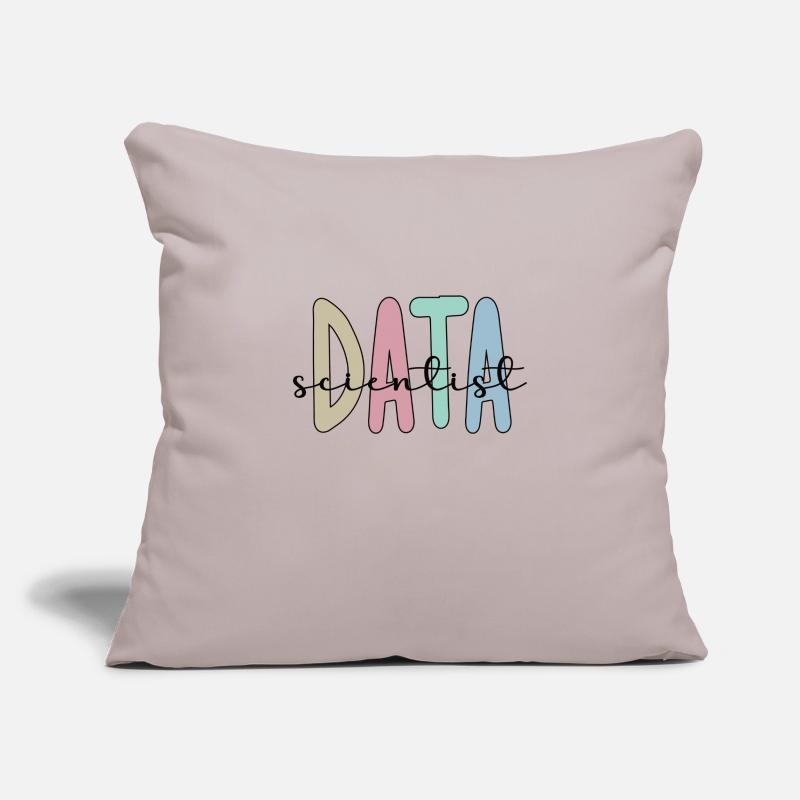 Data Scientist offre big data science Housse de coussin décorative 45 x 45 cm