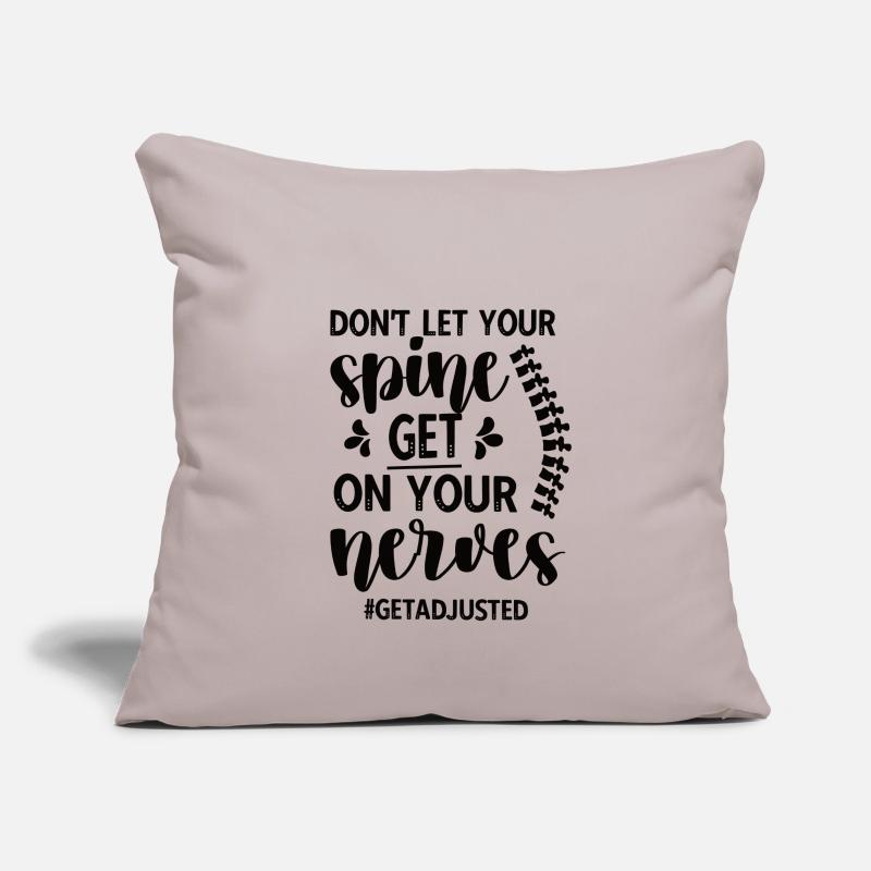 Chiropractor Chiropractic Chiropractor Sofa pillowcase 17,3'' x 17,3'' (45 x 45 cm)