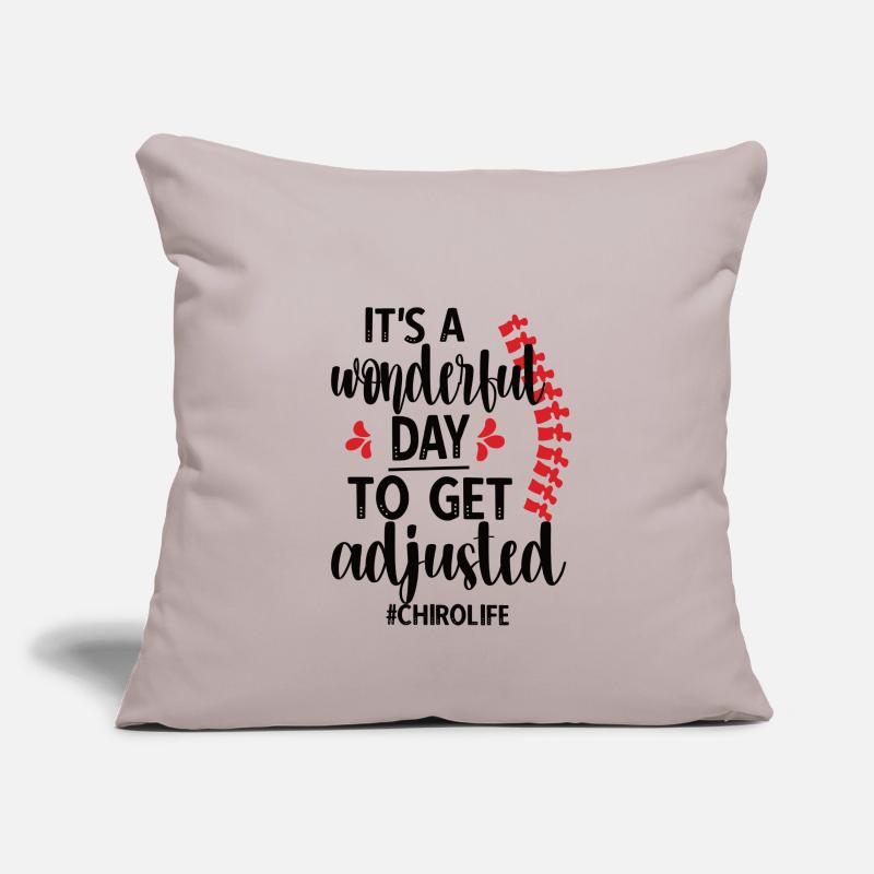 Chiropractor Chiropractic Chiropractor Sofa pillowcase 17,3'' x 17,3'' (45 x 45 cm)