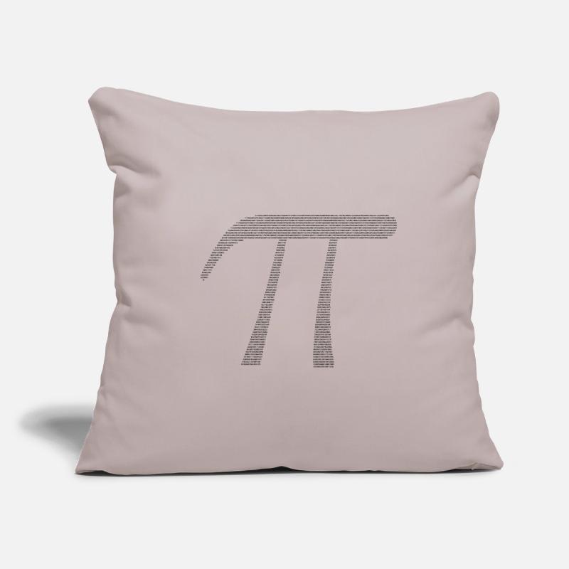 Funny math pi physicist math gift Sofa pillowcase 17,3'' x 17,3'' (45 x 45 cm)