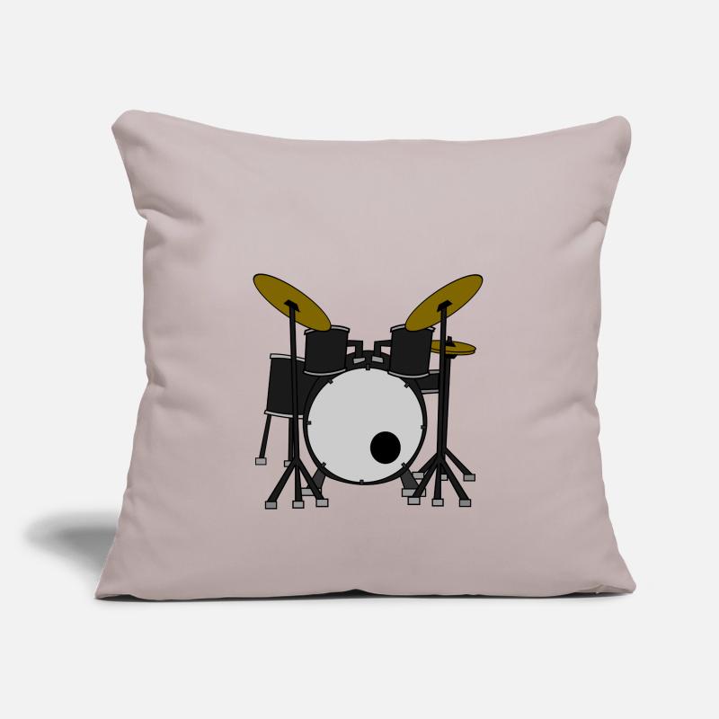 Percussions / batterie Housse de coussin décorative 45 x 45 cm