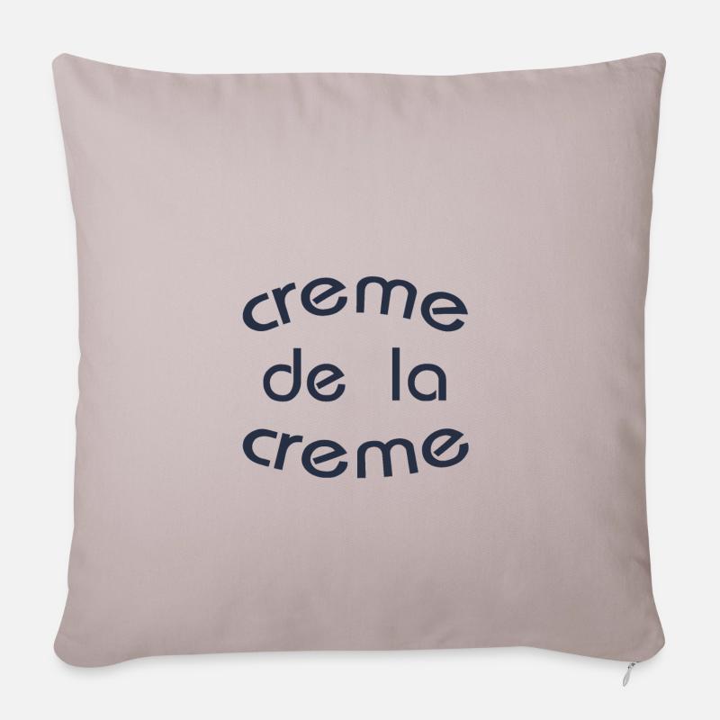 creme de la creme - Sofakissenbezug 45 x 45 cm - helles Taupe