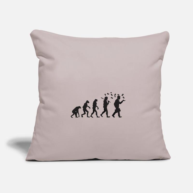 Evolution - Capitalist - Gift Sofa pillowcase 17,3'' x 17,3'' (45 x 45 cm)