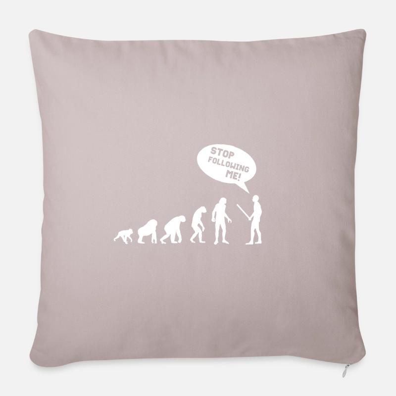 EVOLUTION - Sofakissenbezug 45 x 45 cm - helles Taupe