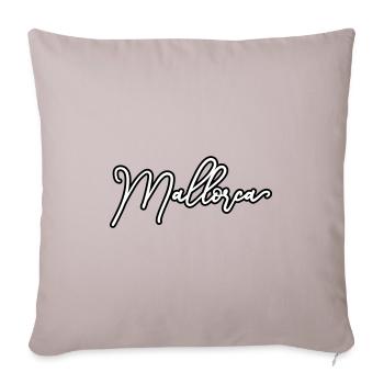 Mallorca Stylish - Sofa pillowcase 17,3'' x 17,3'' (45 x 45 cm) - light taupe - Front