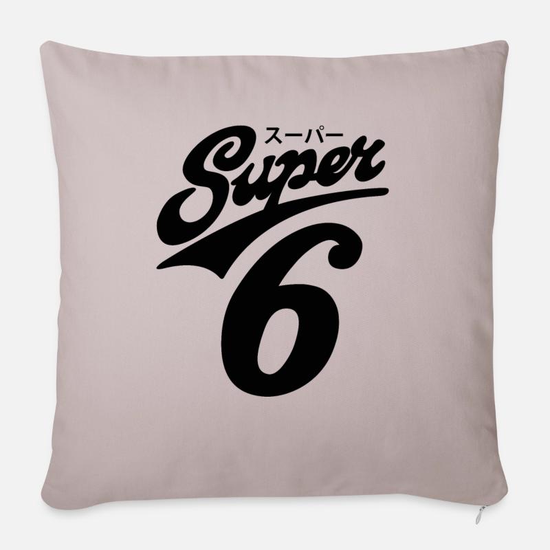 Super 6 - Sofakissenbezug 45 x 45 cm - helles Taupe