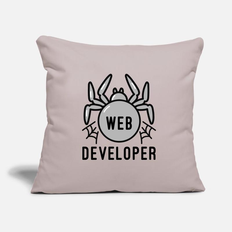 Web Developer Sofa pillowcase 17,3'' x 17,3'' (45 x 45 cm)