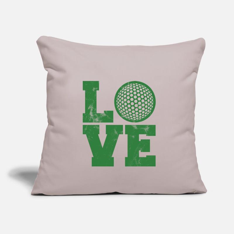 Golf Caddy Golf Course Putter Yardage Gift Tee Sofa pillowcase 17,3'' x 17,3'' (45 x 45 cm)