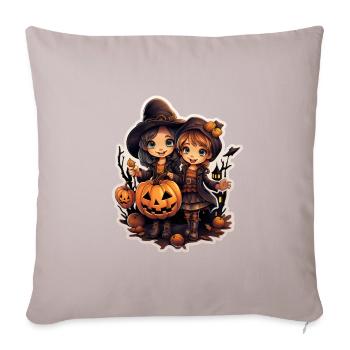Halloween Kids - Sofa pillowcase 17,3'' x 17,3'' (45 x 45 cm) - light taupe - Front
