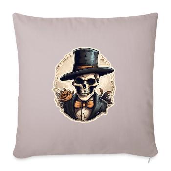 Halloween - Housse de coussin décorative 45 x 45 cm - taupe clair - Devant