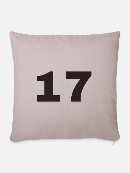 17 - Sofakissenbezug 45 x 45 cm - helles Taupe